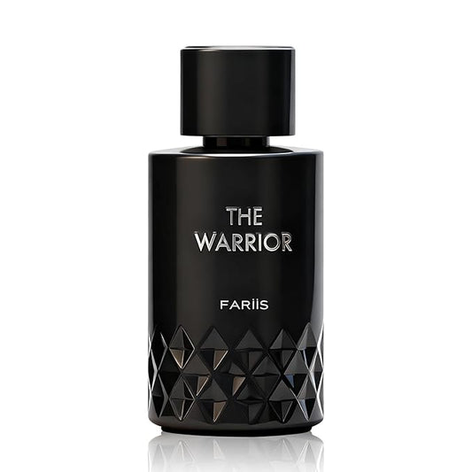 The Warrior Eau De Parfum for Men, 3.4 Fl Oz, Intense Woody Oud Essence, Warm Vanilla, Spicy Floral, Fresh Citrus Notes, Long Lasting Masculine Charm Natural Spray