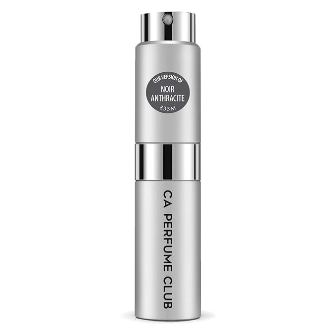 CA Perfume Impression of Noir Anthraci̇te for Men Chypre Scent Long Lasting Cologne for Men Eau De Parfum Travel Size Refillable Atomizer Spray 0.27 Fl Oz 8ml
