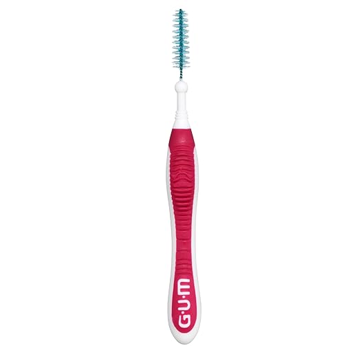 GUM Proxabrush Go-Betweens - Moderate - Interdental Brushes - Soft Bristled Dental Picks for Plaque Removal Health - Safe for Braces & Dental Devices, 10 Count (Pack of 4)