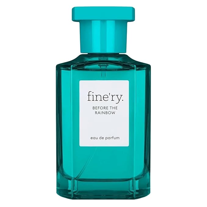 Fine'ry Sea Salt Bergamot Perfume – Before the Rainbow, for Women & Men, Unisex Cologne - Salty Air, Bergamot, Tree Moss Eau De Parfum - Fresh, Clean Scent, Long-Lasting Full Size Hair + Body (60mL)