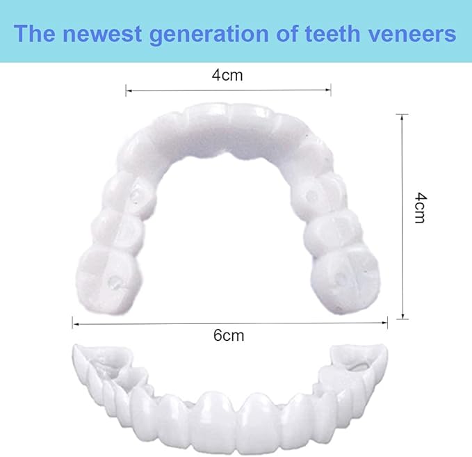 Brige Smile Teeth Denture Temporary False Teeth Improve Smile