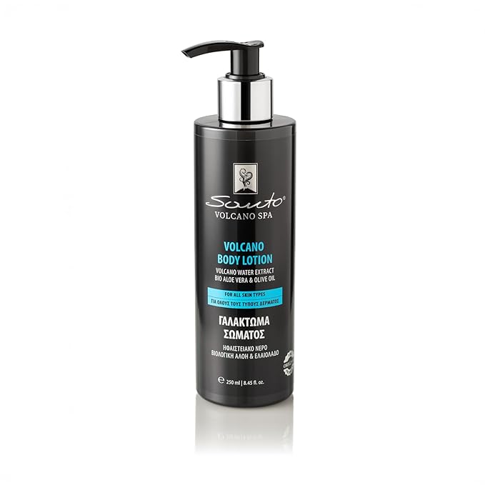 Volcano Body Lotion 250ml – Lightweight, Fast-Absorbing Hydration Body Moisturizer with Volcanic Water, Minerals & Organic Oils – Dry Skin Moisturizer for Softness, Nourishing & Revitalizing Skin