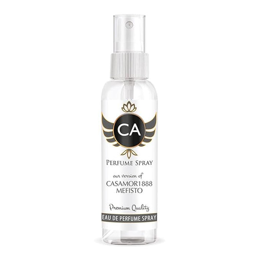 CA Perfume Eco Refill Impression of Casamor1888 Mefisto for Men Citrus Aromatic Long Lasting Fragrance Eau De Parfum 2 Fl Oz 60ml