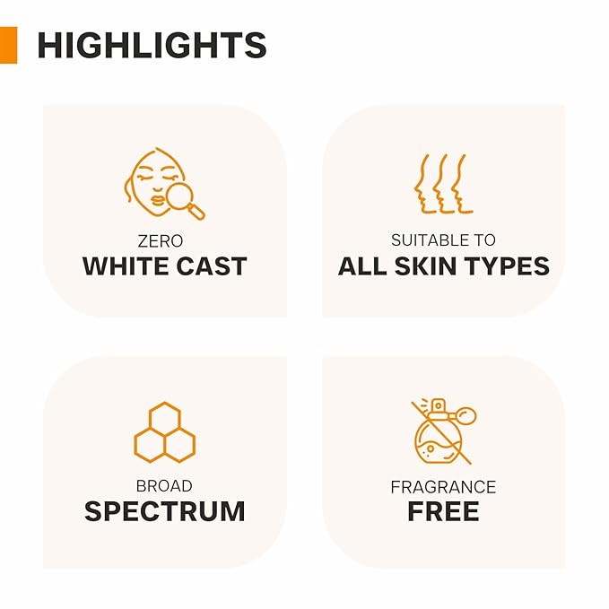 Multivitamin Spf 50 Pa+++ Sunscreen Gel For All Skin Types | Uva-Uvb Protection |Zero White Cast | Unisex | 30G
