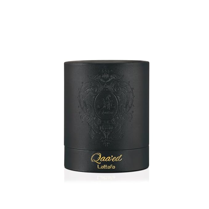 Lattafa Qaaed - Spicy, Woody, Oud, Leather - Eau de Parfum Long-Lasting Fragrance for Men, 3.4 Ounce / 100 ml