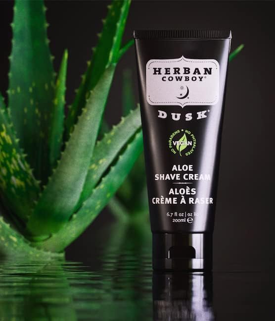 Herban Cowboy Dusk Aloe Shave Cream, 6.7 Ounce -- 3 per case.