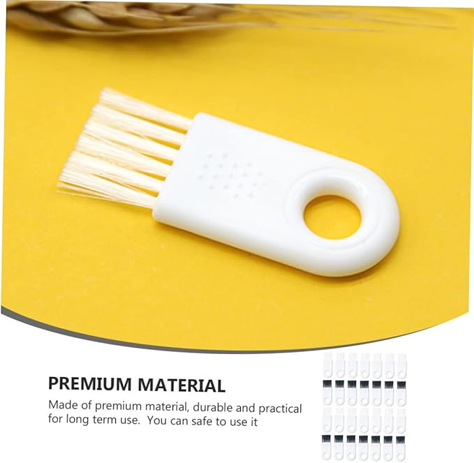 Outanaya 30pcs Mini Cleaning Brush Set for Electric Shaver Razor Cleaner Tool Compact and Effective Shaving Brush for Men for Daily Grooming and Hygiene