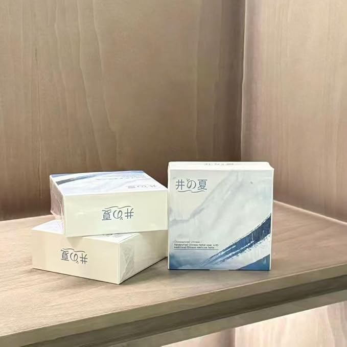 For whitening and cleansing, handcrafted soap, moisturizing facial cleanser for sensitive skin, suitable for both women and men, plant-based soap.