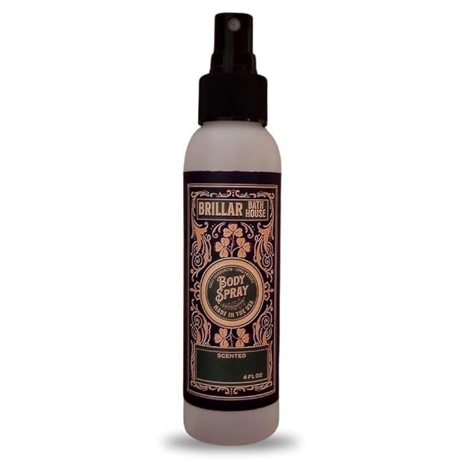 Cranberry Orange Zest Scented Shimmering Body Spray, 4 Oz