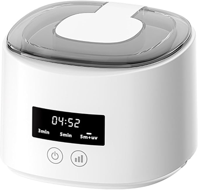 Dentals Appliance Cleaner Wireless Charging Base Quiet Operate Automatic Machine for Dentals Appliances