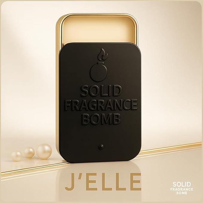 – Premium All-Natural Solid Cologne for Men & Women | Long-Lasting, TSA-Safe, Alcohol-Free, Halal, Handmade Travel Fragrance Balm (J'Elle)