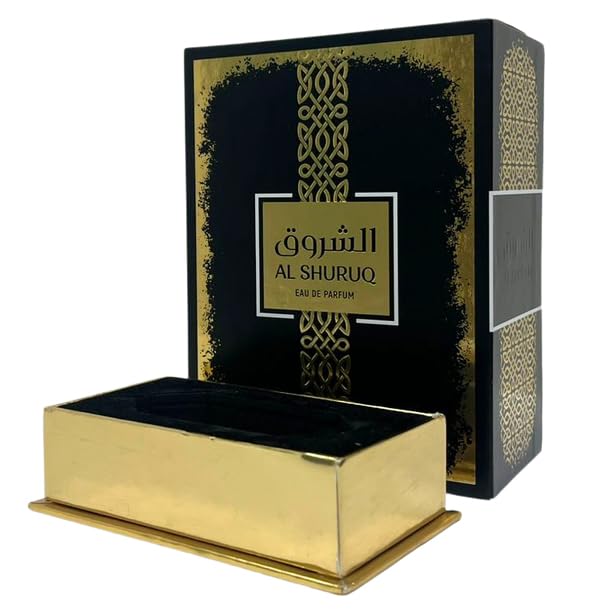 STYLE & SCENTS AL SHURUQ Eau de Parfum for Men 100ml – Spicy Woody Perfume with Cardamom, Cumin, Rose, Patchouli & Musk – Long-Lasting 18–24h – Made in UAE (MDO009)
