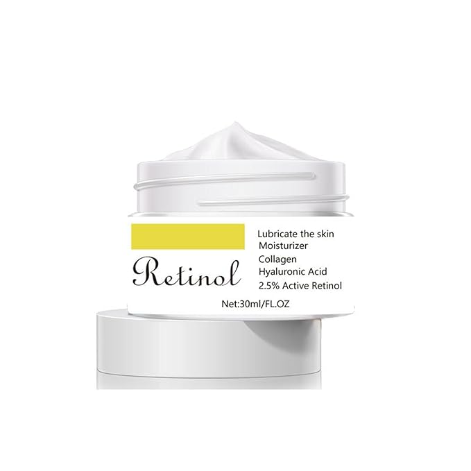 Retinol Cream For Face,Retinol Face Cream With Hyaluronic Acid, Nourishing Anti-Wrinkle Repair Cream Skin Care Anti-Aging Retinol Moisturizer For All Skin Types,1.05Oz