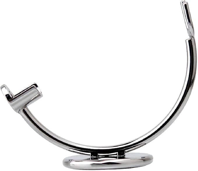 Straight Razor Stand Curved Stand Rack Shaving Stand Razor Holder Polished Finishing for Most Standard Sized Straight Organizer