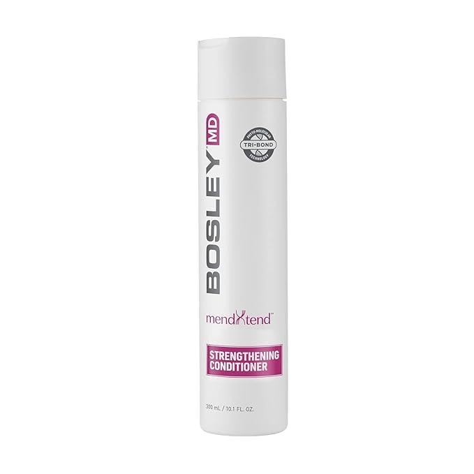 BosleyMD MendXtend Strengthening Conditioner to Promote Growth & Prevent Breakage with Saw Palmetto, Hyaluronic Acid and Pomegranate Extract