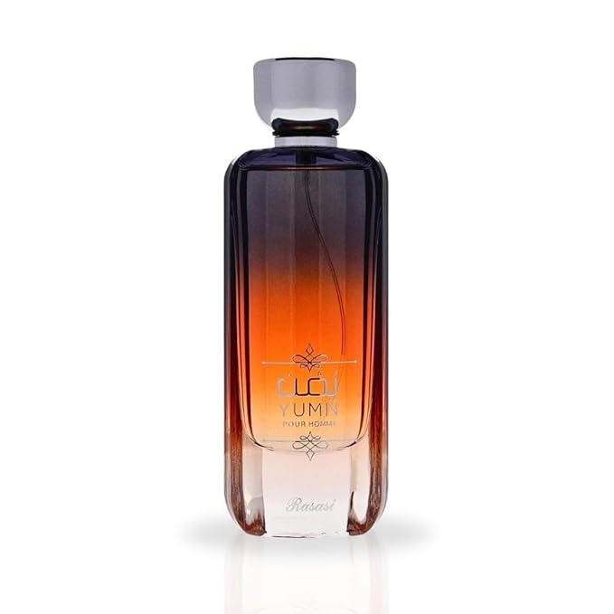 RASASI Yumn Eau De Parfum Spray 100ML (3.38 OZ) Arabian Warm Spicy And Refreshing Men's Perfume, Long Lasting, Luxurious Scent