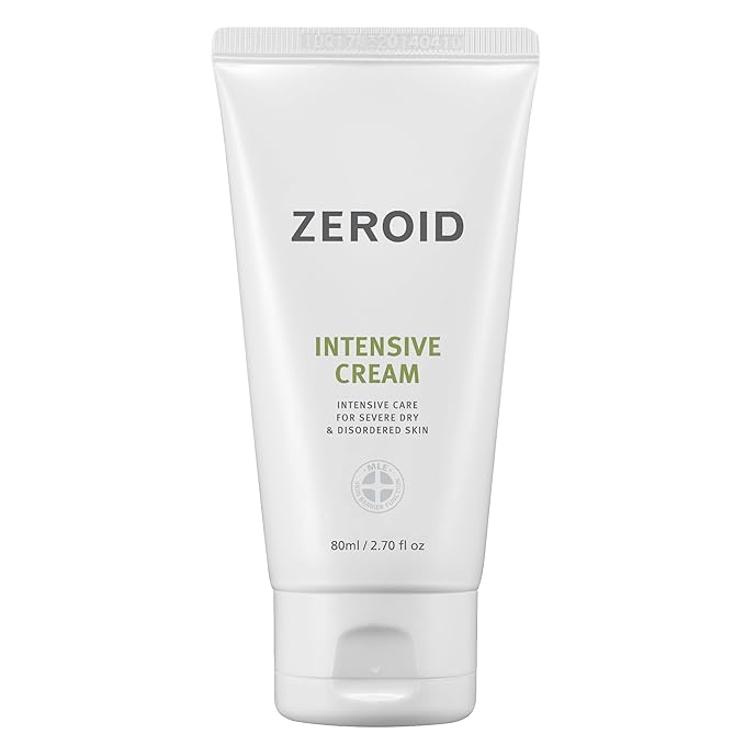 ZEROID | Intensive Cream | Face Moisturizer for Dry & Disordered Skin | Face Cream for Sensitive Skin | Face Lotion For Skin Barrier Repair | Korean Skincare | Korean Moisturizer | 2.7 fl oz (80ml)
