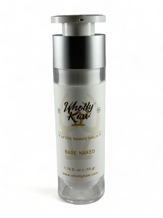 Wholly Kaw Bare Naked After Shave Balm, 1.76 -Ounce, Unscented