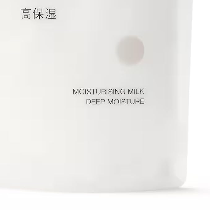 Moisturizing Milk Deep Moisture 200ml - Face Lotion for Sensitive Skin, No Fragrance or Colors (Refill 180ml, 6.08 Fl Oz (Pack of 1))