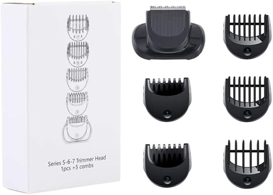 Beard Trimmer Attachment for Series 5, 6 and 7 Electric Razors, Compatible with Electric Shavers 5018s, 5020s, 6075cc, 7071cc, 7075cc, 7085cc, 7020s, 5050cs, 6020s, 6072cc, 7027cs