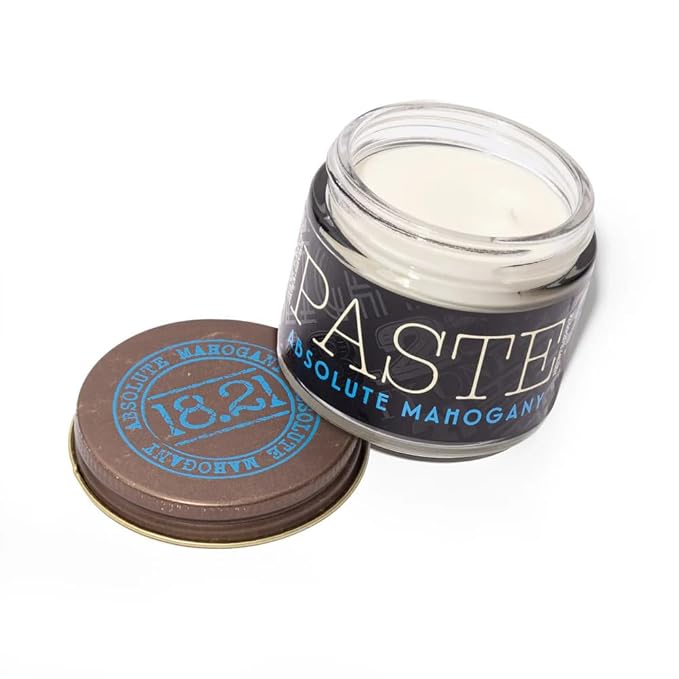 18.21 Man Made Hair Styling Product, 2oz. Absolute Mahogany Scent in Paste with Natural Shine Finish