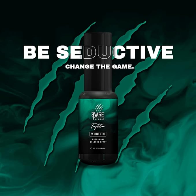 Pheromones for Men to Attract Women (Temptation) Cologne - Extra Strong, Concentrated Proven Formula Spray