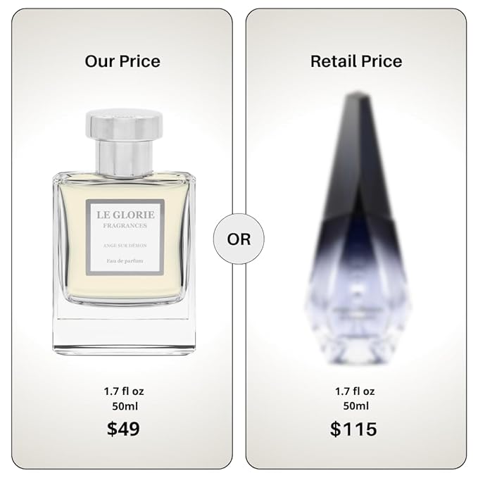 Inspired by Gvenchy's Ange Ou Démon Eau de parfum, Ange Sur Démon EDP, Long Lasting Luxury Perfume Spray for Men, Cruelty Free - 1.7 oz 50ml