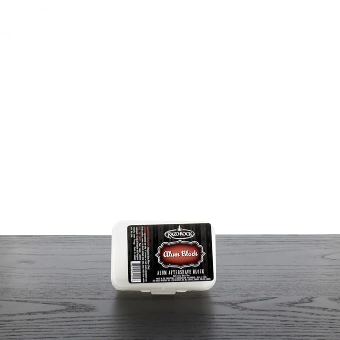RazoRock Alum Block with Plastic Travel Case