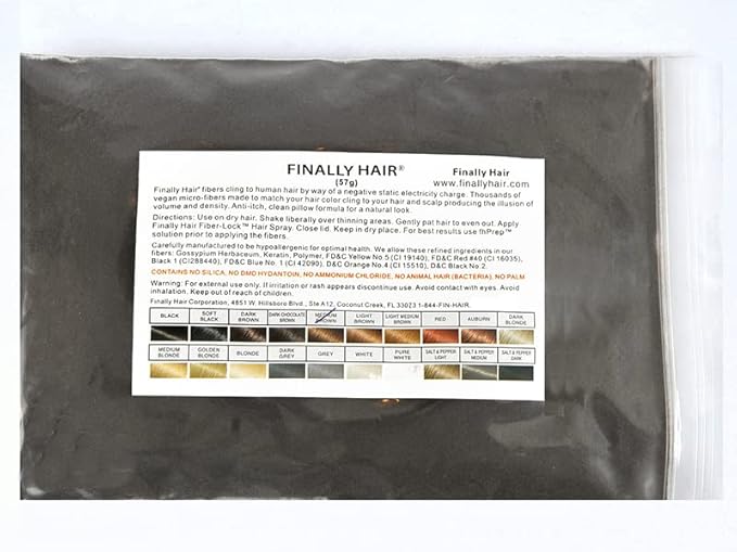 Hair Building Fibers 57 Grams. Highest Grade Refill That You Can Use for Your Bottles From Competitors Like Toppik?, Xfusion?, Miracle Hair? (Medium Brown)