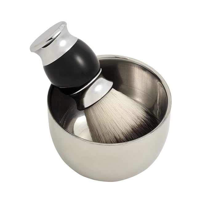 Union Razors S3 Shaving Brush with Chrome Handle