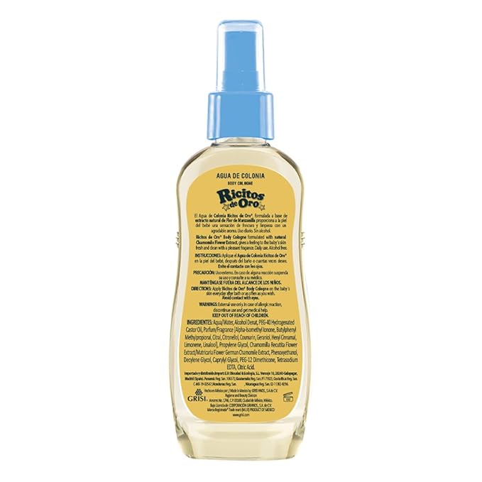 Grisi RICITOS ORO COLOGNE 100 ML