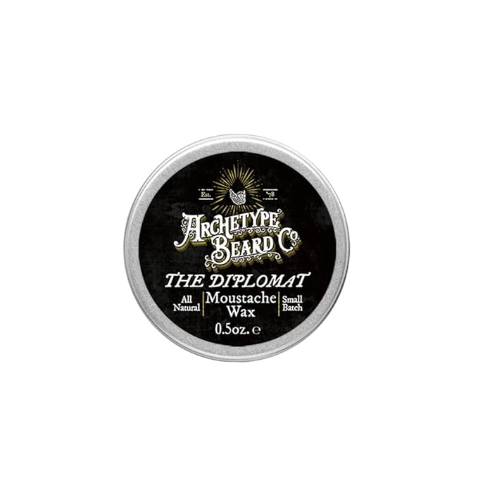The Diplomat - Moustache Wax (1/2 oz)