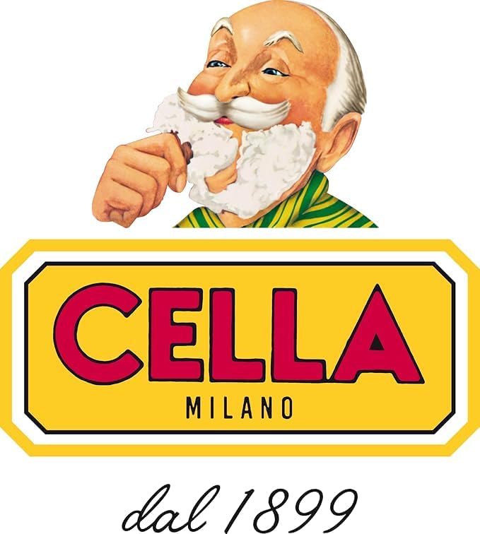 Cella Milano Organic Aloe Vera Shaving Cream – 150 ml – For Use With Shaving Brush – Rich Protective Lather, Made in Italy