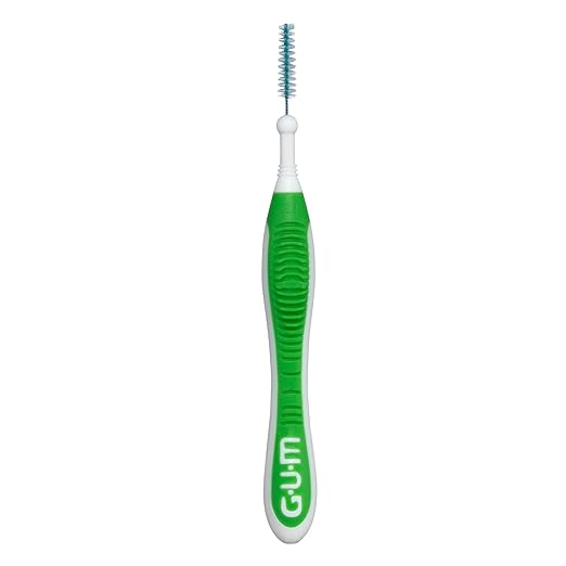 GUM Proxabrush Go-Betweens - Tight - Interdental Brushes - Soft Bristled Dental Picks for Plaque Removal Health - Safe for Braces & Dental Devices, 10ct (Pack of 6)