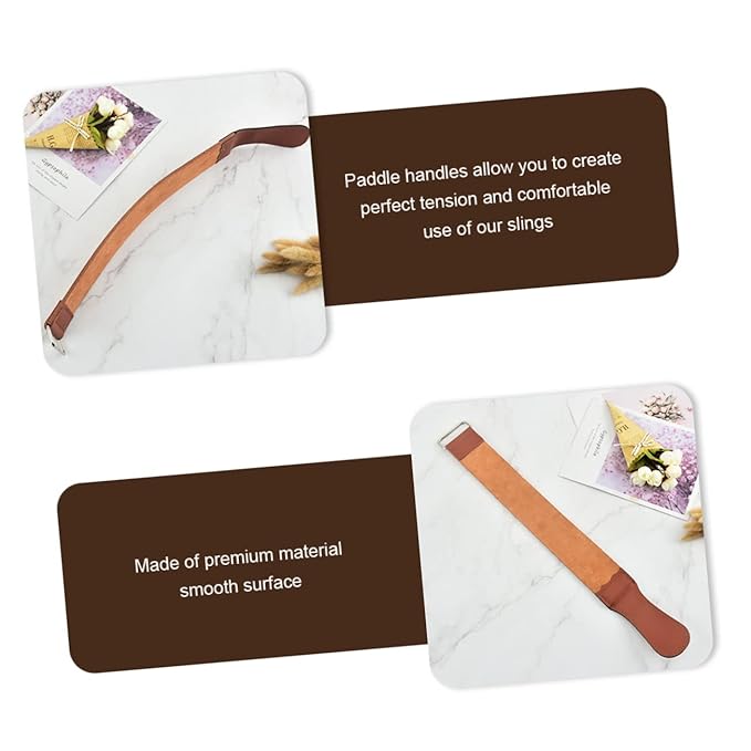 Practical Double Sided Razor Strop for Straight Razor Sharpening Barber Accessories for Smooth Shaving Father Day