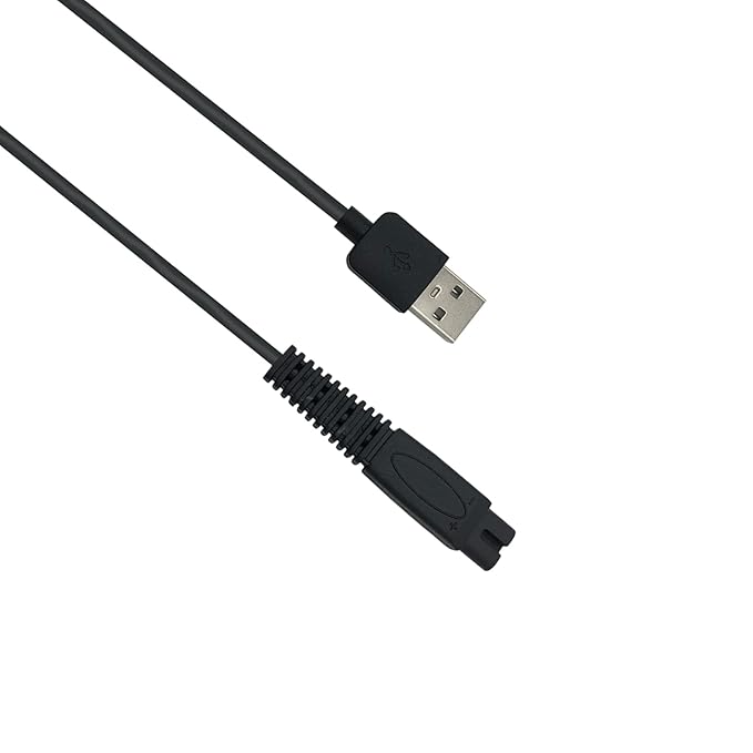 Charging Cord Compatible for Freebird Head Shaver Shaving Kit Electric Razor Charger Cable, 2 PCS