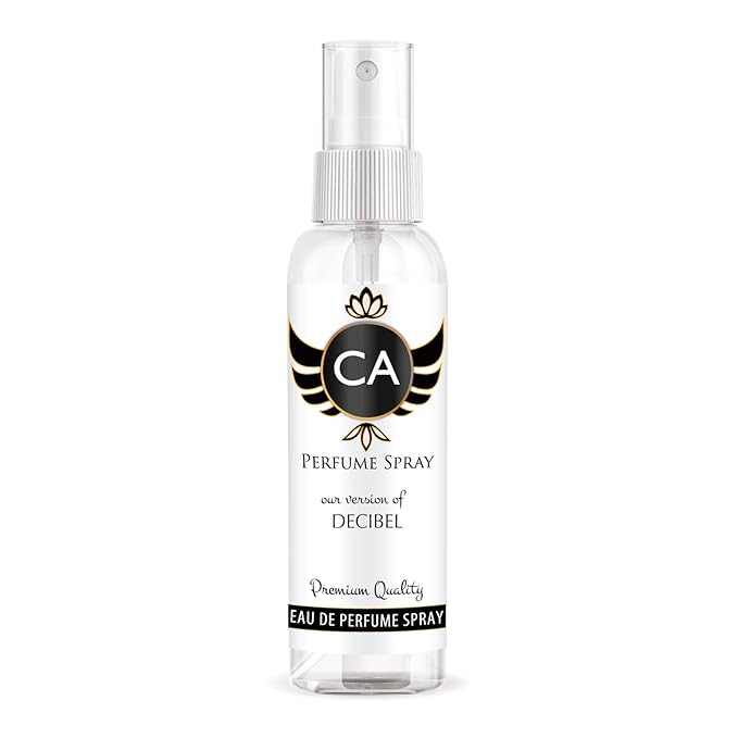 CA Perfume Eco Refill Impression of Decibel for Men Amber Spicy Long Lasting Fragrance Eau De Parfum 2 Fl Oz 60ml