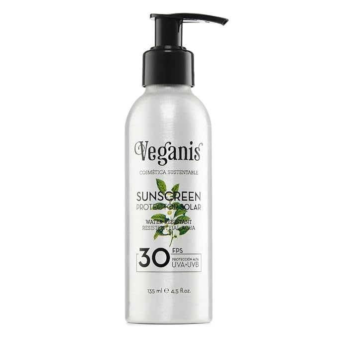 Sunscreen SPF 30 – Coconut & Calendula Oils – Broad-Spectrum UVA/UVB Protection for Face & Body – Light Texture, Fast Absorbing, Vegan & Oxybenzone-Free Formula – Suitable for Kids