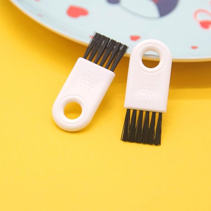 30pcs Electric Shaver Cleaning Brush Razor Cleaner Tool White and Black Bristles for Men’s Shaving Razor Maintenance and Hygiene