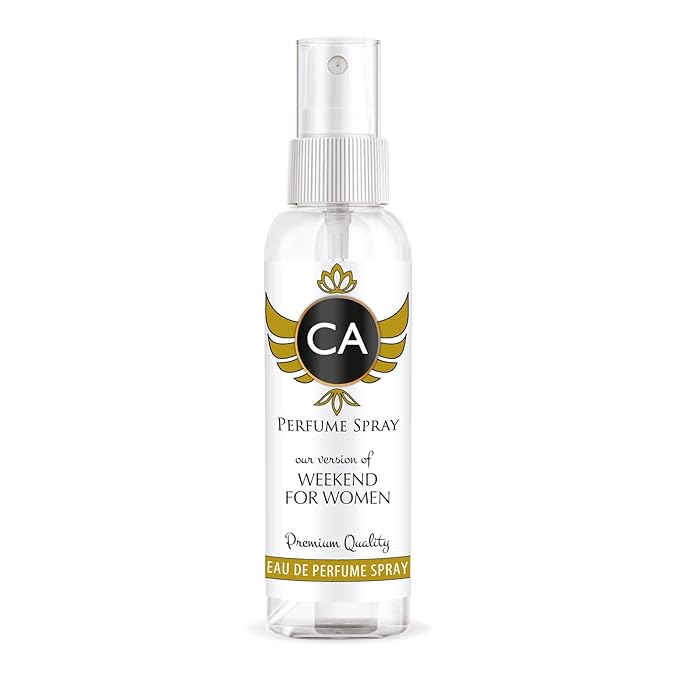 CA Perfume Eco Refill Impression of Weekend For Women Floral Long Lasting Fragrance Eau De Parfum 2 Fl Oz 60ml