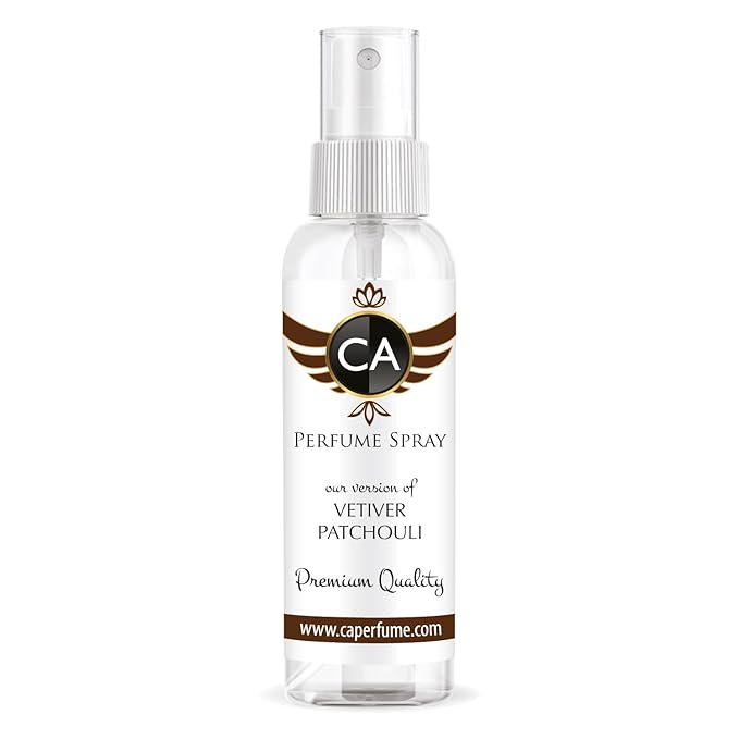 CA Perfume Eco Refill Impression of Vetiver Patchouli For Women & Men Eau de Parfum Spray Atomizer Bottle 2 Fl Oz/60ml-X1