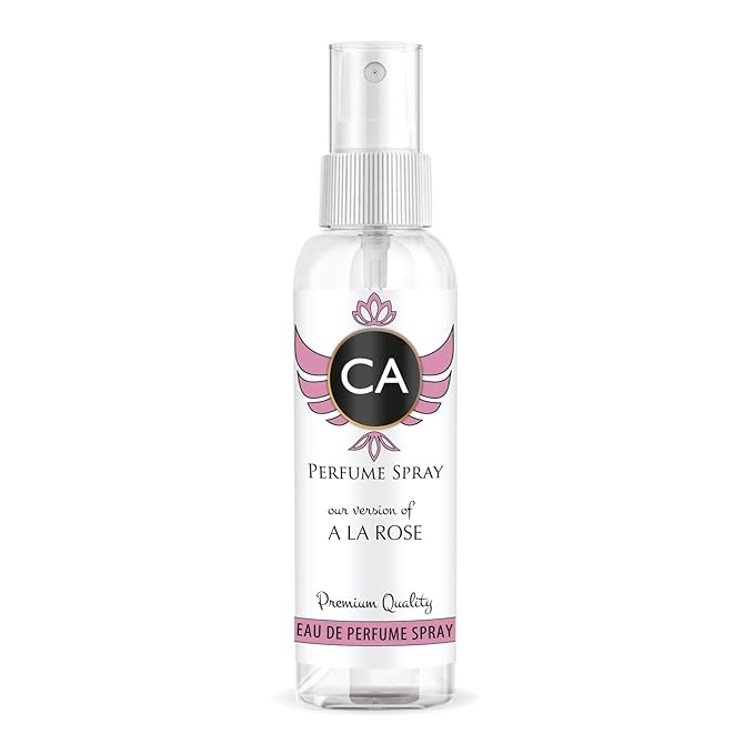 CA Perfume Eco Refill Impression of A La Rose for Women Floral Long Lasting Fragrance Eau De Parfum 2 Fl Oz 60ml