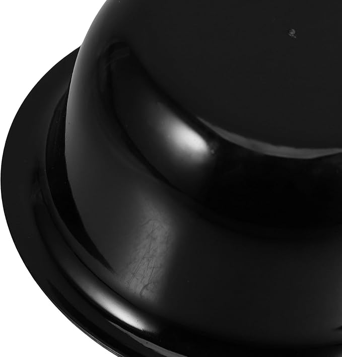 TOYANDONA Men’s Plastic Shaving Soap Bowl Black Reusable Shaving Mug with Foam Lather Holder for Beard Care and Daily Grooming