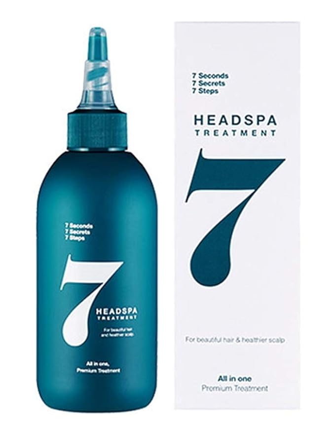 HeadSpa7- Anti Hair Loss Treatment, 6.76 Fl Oz (200ml) - Hair Growth Conditioner for Thickening and Volumizing, Natural Regrowth Mask, Deep Scalp Treatment for Damaged Hair