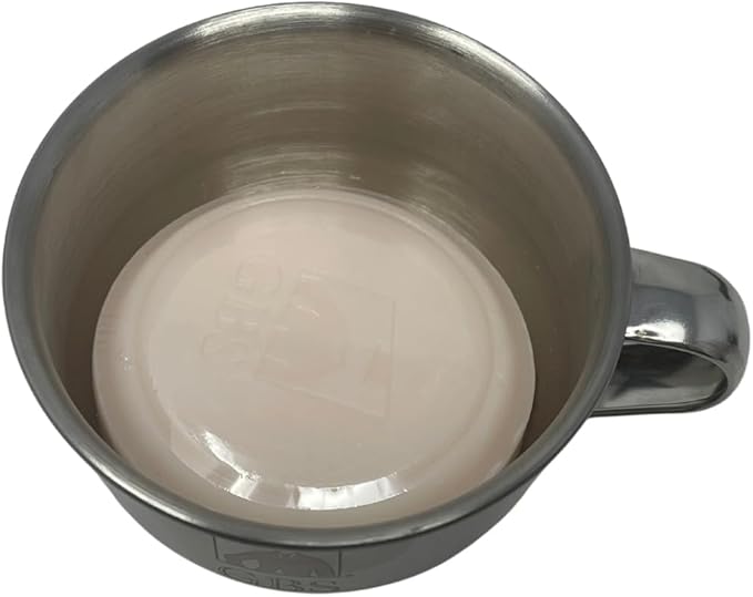 G.B.S Chrome Shaving Bowl, Stainless-steel Unbreakable, Durable for Home, Compliments Any Shaving Razor and Shave Brush
