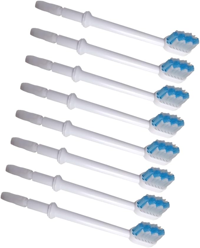 8pcs Replacement Brush Heads for Oral Irrigator Gum Care Replacement Toothbrush Heads