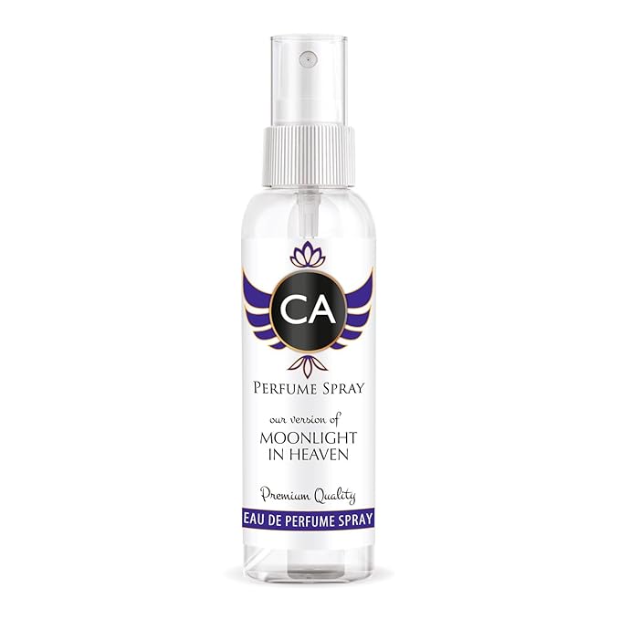 CA Perfume Eco Refill Impression of Moonlight In Heaven for Unisex Aromatic Long Lasting Fragrance Eau De Parfum 2 Fl Oz 60ml
