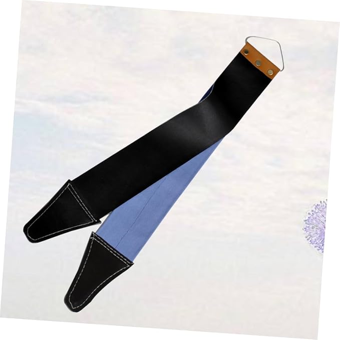 MERRYHAPY 2pcs Leather Sharpening Canvas Double Thickened Strop for and Blades Lightweight Design for Easy Use for Barbers and Personal Grooming