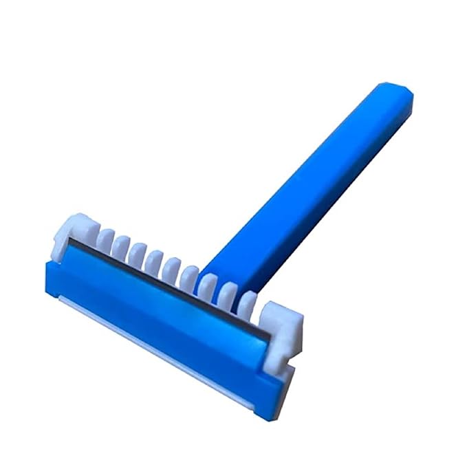 Disposable Body Razor for Men (10 Pack) - Sensitive Body Razors/Blades (Blue)