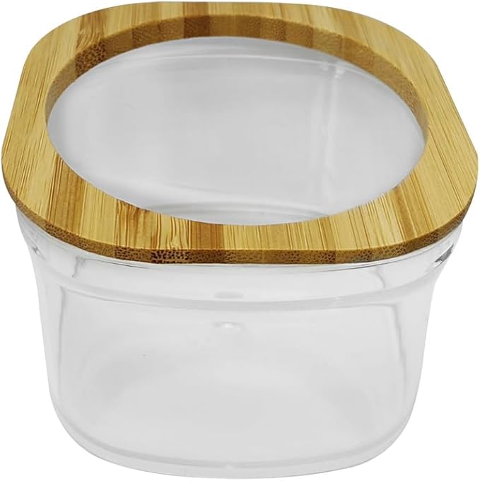 Bamboo Shaver Rinse Stand Compatible with Microtouch Titanium Electric Head Shaver